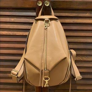 Rebecca Minkoff Large Julian Backpack in Almond